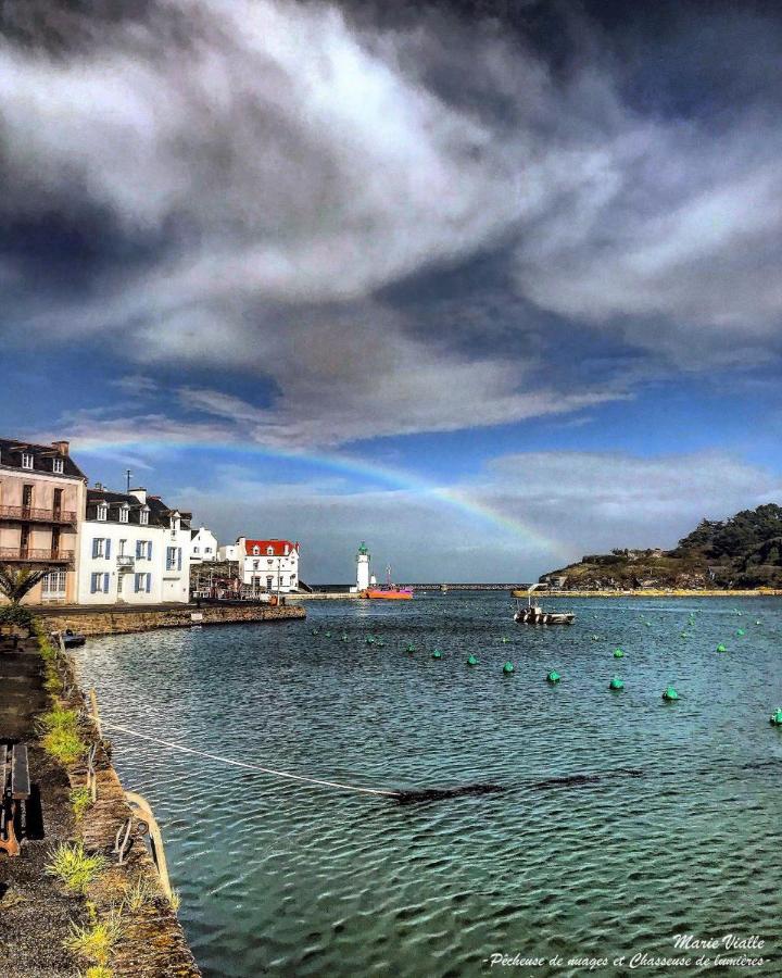 Le Cardinal - Belle-Ile-En-Mer Sauzon Bagian luar foto