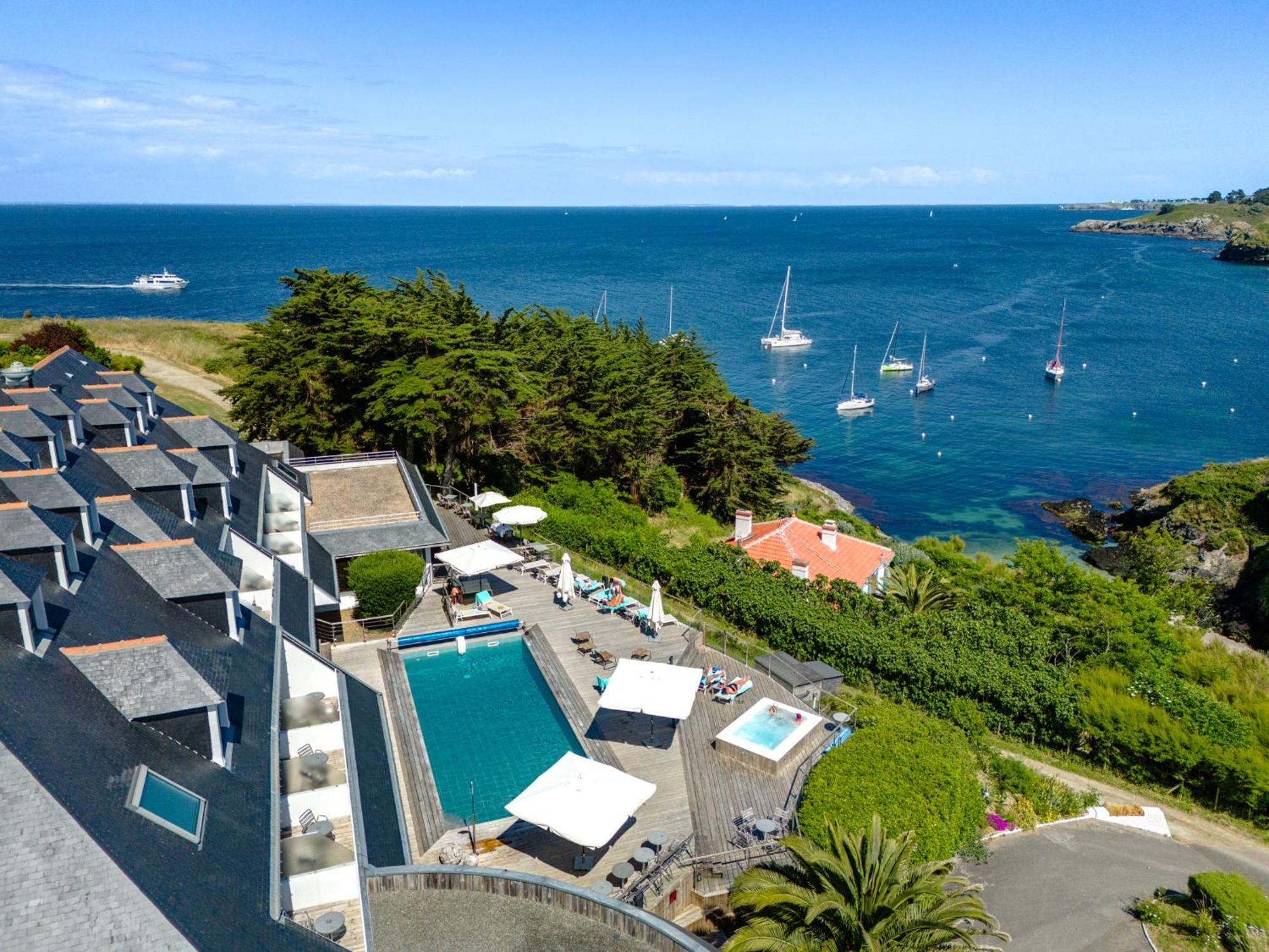 Le Cardinal - Belle-Ile-En-Mer Sauzon Bagian luar foto